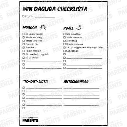 NPF-checklistan